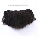 Brazilian Afro-Kinky Curly Clip-in Extensions | (4B-4C) |